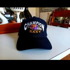 Vintage Baltimore Ravens Superbowl XXXV Hat
